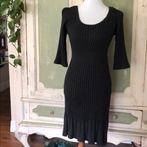 Maple Anthropologie  size medium gray dress